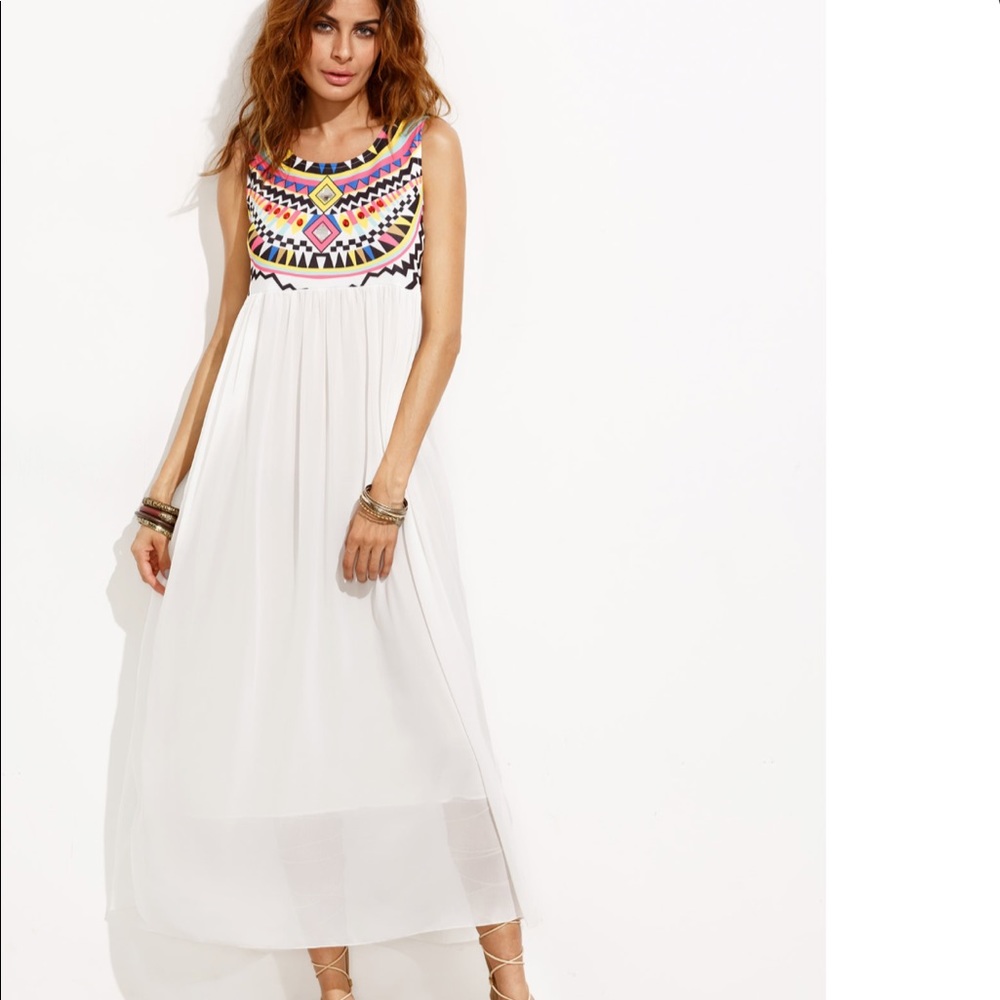 White maxi